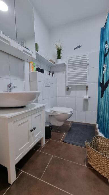 Strandappartement 2 Minuten Vom Suedstrand Wilhelmshaven Eksteriør bilde